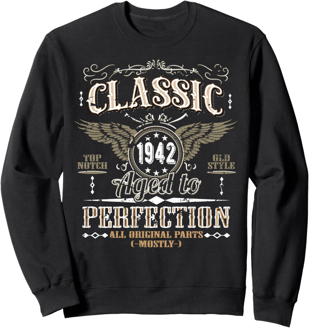 80. Geburtstag, lustiges Sprüche Geschenk, Classic 1942 Sweatshirt