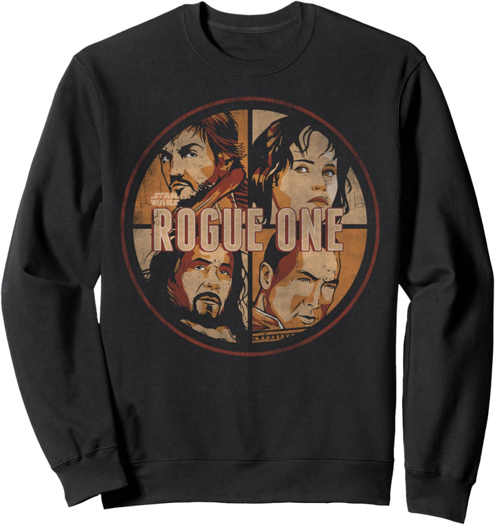 Star Wars Rogue One Bulls-eye Rebel Group Sweatshirt