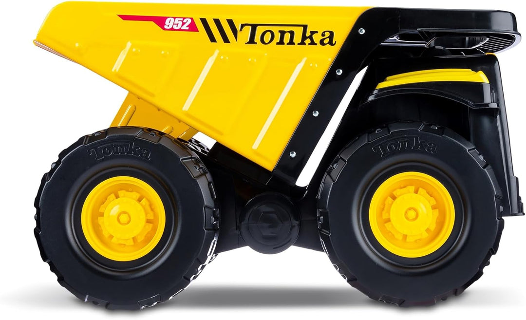 Steel Classic Robuster Riesenkran-Muldenkipper, Tonka, Konstruktionsspielzeug für Kinder, Spielzeugf