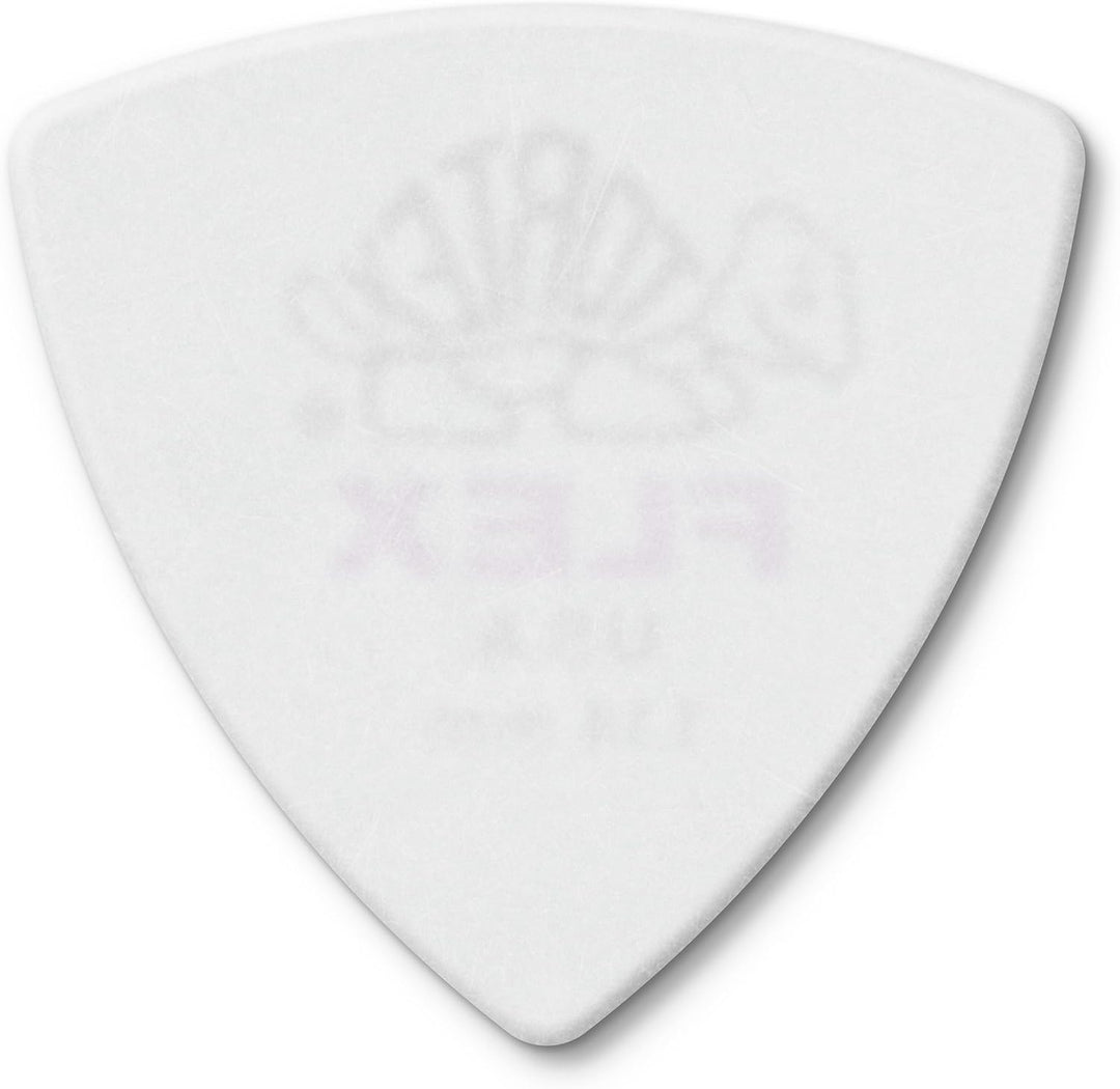 Médiators Jim Dunlop 1,14mm Tortex Flex Triangle 1,14mm sachet de 72 1,14 mm Weiss, 1,14 mm Weiss