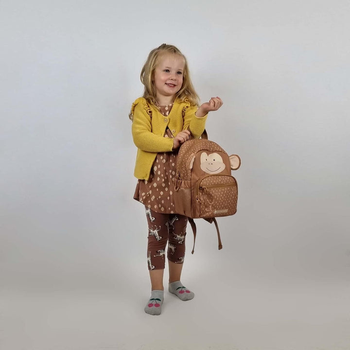Schneiders 49461-035 - Kinderrucksack Mini Coco, ca. 18,5 x 27 x 11 cm, Rucksack für Kinder mit 6 Li
