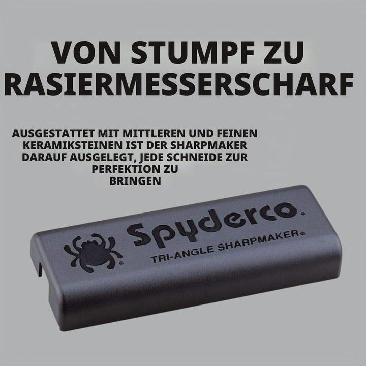 Spyderco Tri-Angle Sharpmaker 09SP204 - Erstklassiges Schärf-Set für jedes