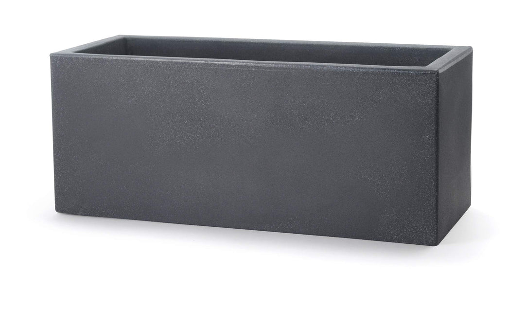 Teraplast Schio Cassa 60 cm Blumenkasten, anthrazit 60 cm Anthrazit, 60 cm Anthrazit