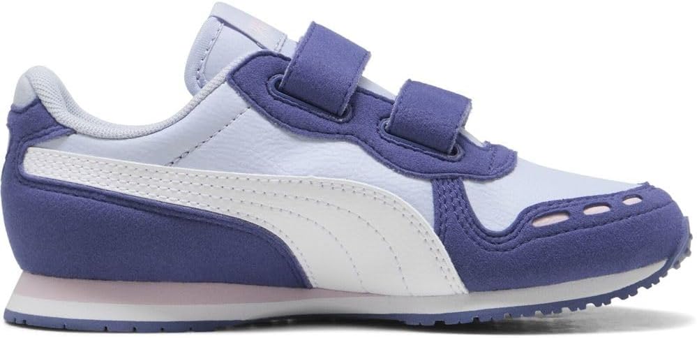 PUMA Unisex Kinder Cabana Racer Sl 20 V Ps Sneaker 28 EU Cool Weather Puma White Blue Crystal Rose M