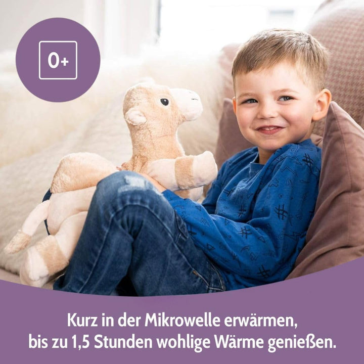 Habibi Plush Wärmekissen/Stofftier f. Kinder und Erwachsene (Kamel), Kamel