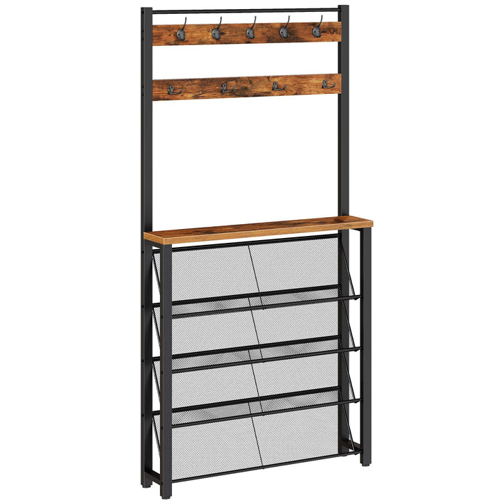 HOOBRO 20 cm schmaler Garderobenständer, Garderobe, Kleiderständer