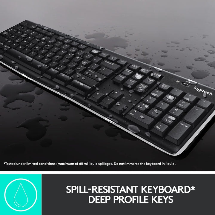 Logitech MK270 Wireless Combo・(920-004524)・Tastatur-und-Maus-Set