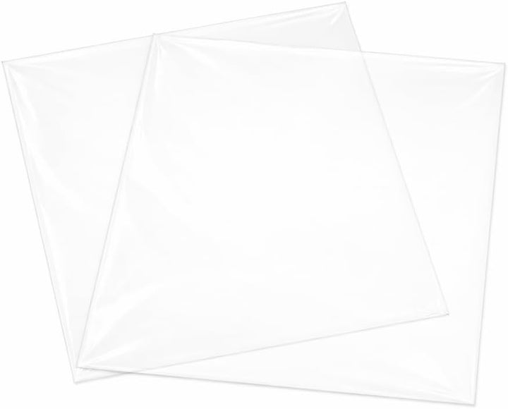 1000 Stück glasklare LP Cover Aussenhüllen 325x325 mm 100 mµ für Vinyl Schallplatten Maxi Single Sle