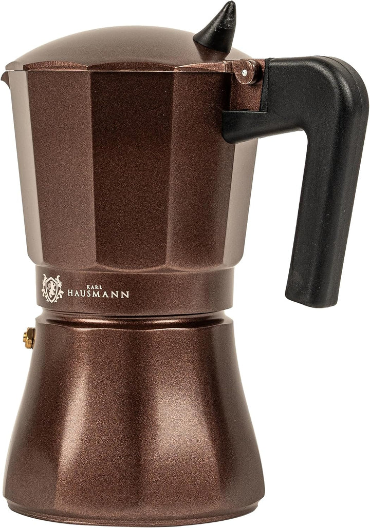 KARL HAUSMANN Espressokocher Induktion, 450 ml, 9 Tassen, TERESA, 9 Tassen