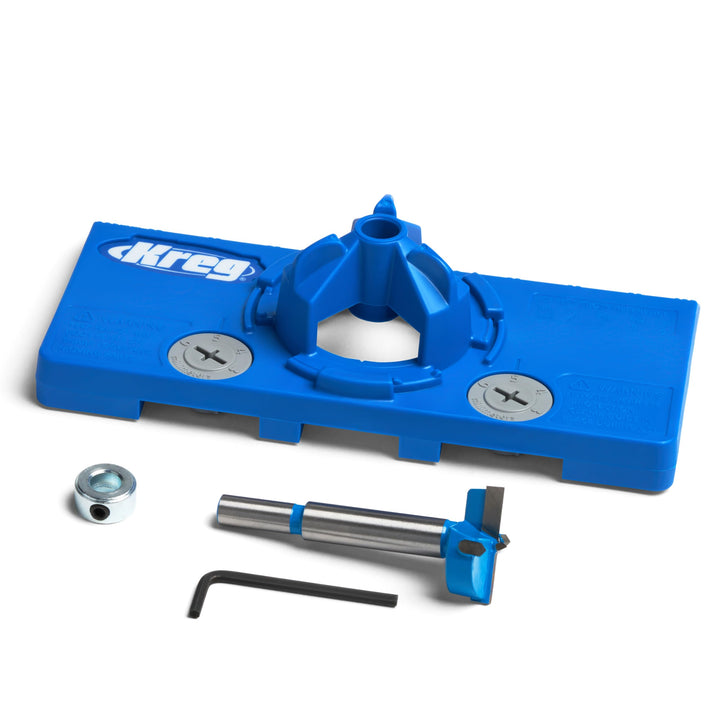 Kreg Tool Company KHI-HINGE Concealed Hinge Jig by Kreg Tool Verdeckte Scharniervorrichtung, Verdeck