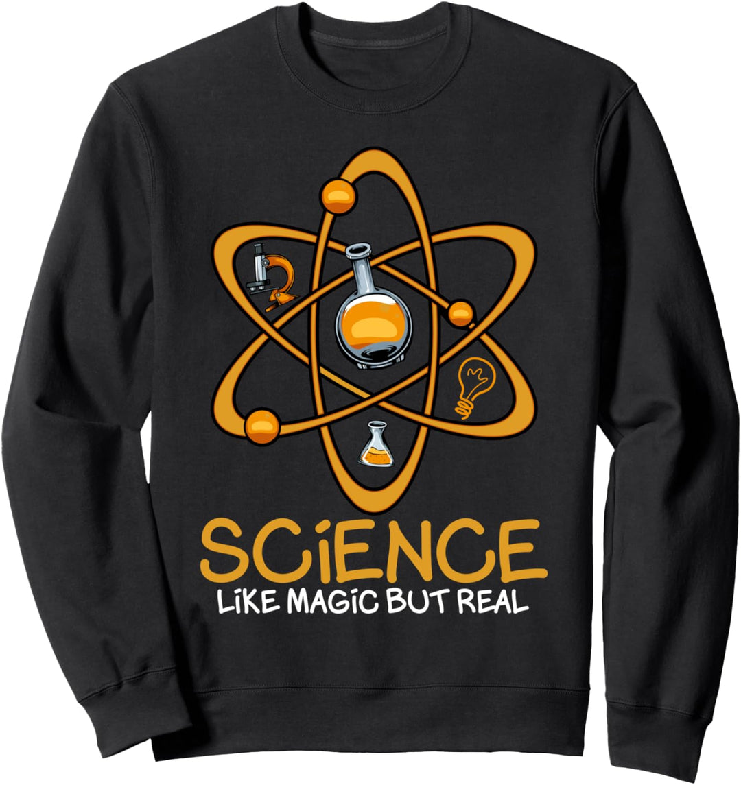 Wissenschaft wie Magie aber echte Experimentdaten Sweatshirt