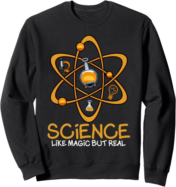 Wissenschaft wie Magie aber echte Experimentdaten Sweatshirt