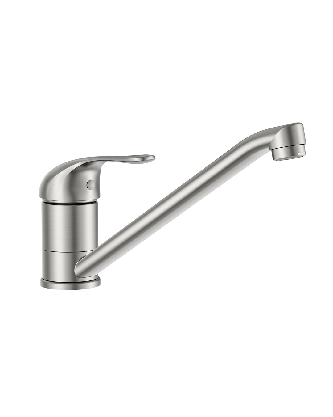 FORIOUS Wasserhahn Küche, Küchenarmatur mit Einhebelmischer, Edelstahl Edelstahl Standard, Edelstahl