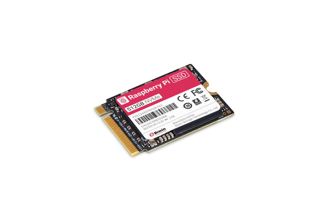 Raspberry Pi SSD, 512GB 512 GB, 512 GB