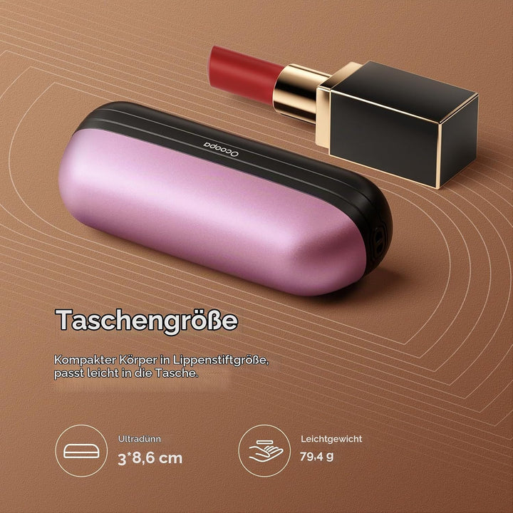 OCOOPA Handwärmer Taschenwärmer UT2S Mini, 5200mAh, Handwärmer Magnetisch Elektrisch 2er Set, Tasche