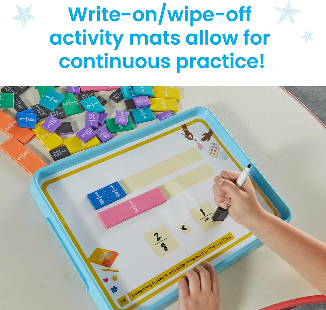Learning Resources Rainbow Fraction Magnetisches Aktivitätsset