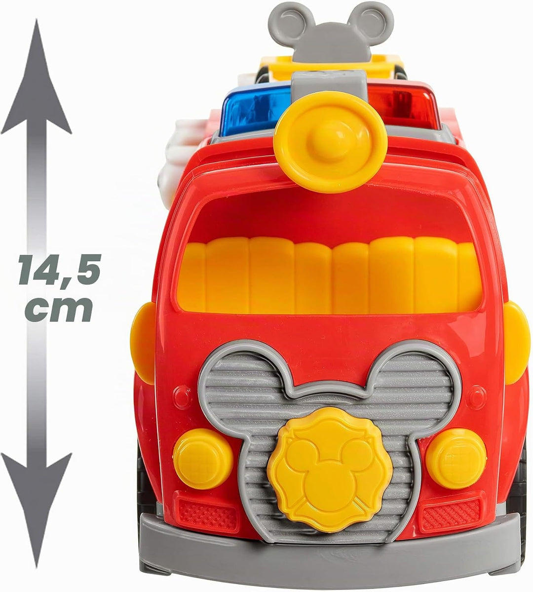 Just Play Disney Junior Mickey Mouse Feuerwehrauto mit Licht und Sound lustige Mickey-Sprüche und Fe