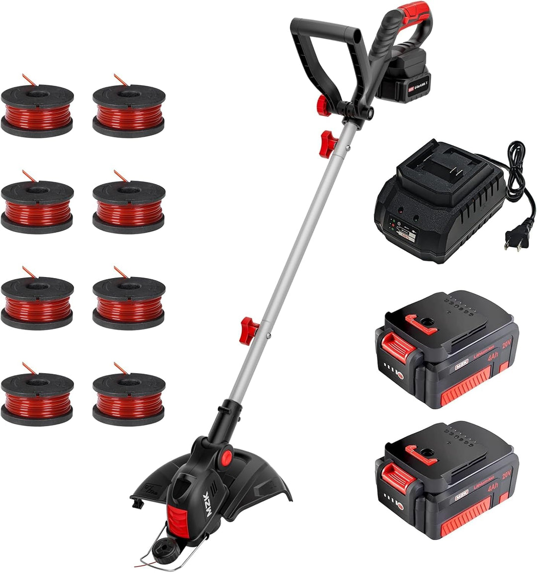 MZK 20V Akku-Rasentrimmer 30 cm, Kantenschneider, 2 Akkus 30cm, 30cm