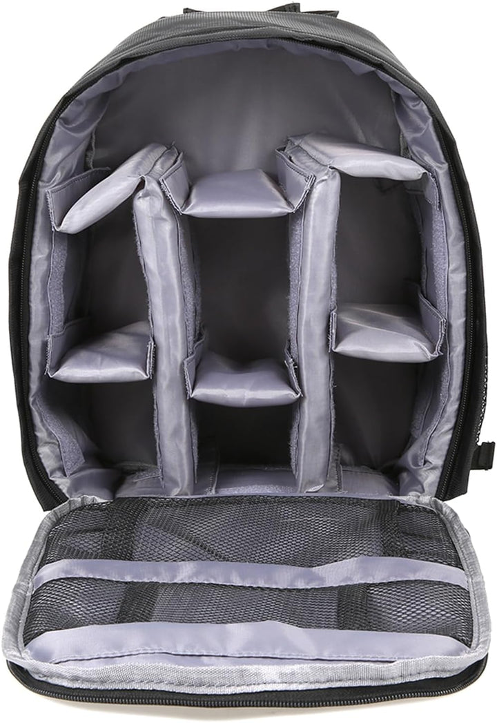 Wakects Kamera Rucksack, Fotorucksack Gross, Outdoor DSLR Digitalkamera Video Rucksack, Wasserabweis