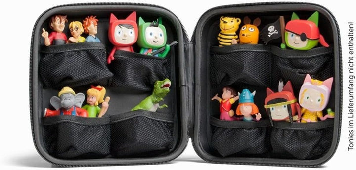tonies Tonie-Transporter für Tonies inkl. acht Netztaschen und praktischem Tragegriff Hellblau, Hell