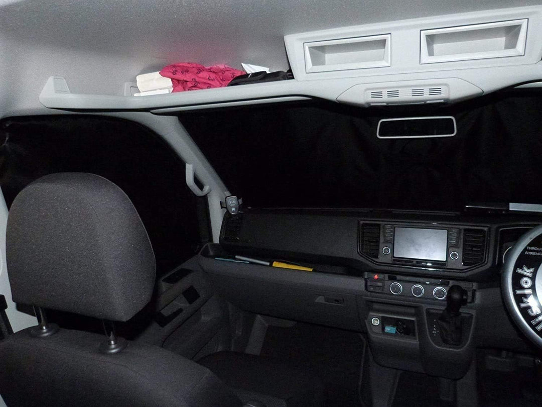 Doppelseitige Innenthermoblenden für den Mercedes Citan (Baujahr 2012 -Date) Frontset mit Ausschnitt