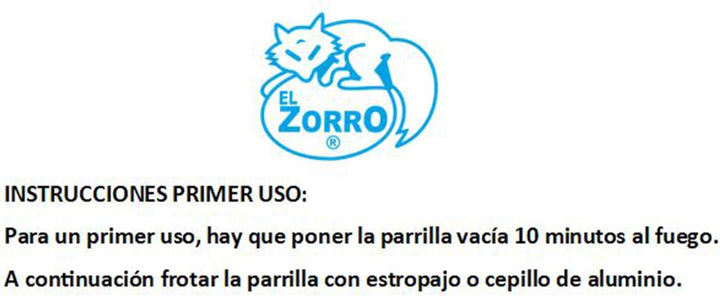 Imex El Zorro Doppelgrill, Masse: 25 x 25 cm 25x25 cm, 25x25 cm