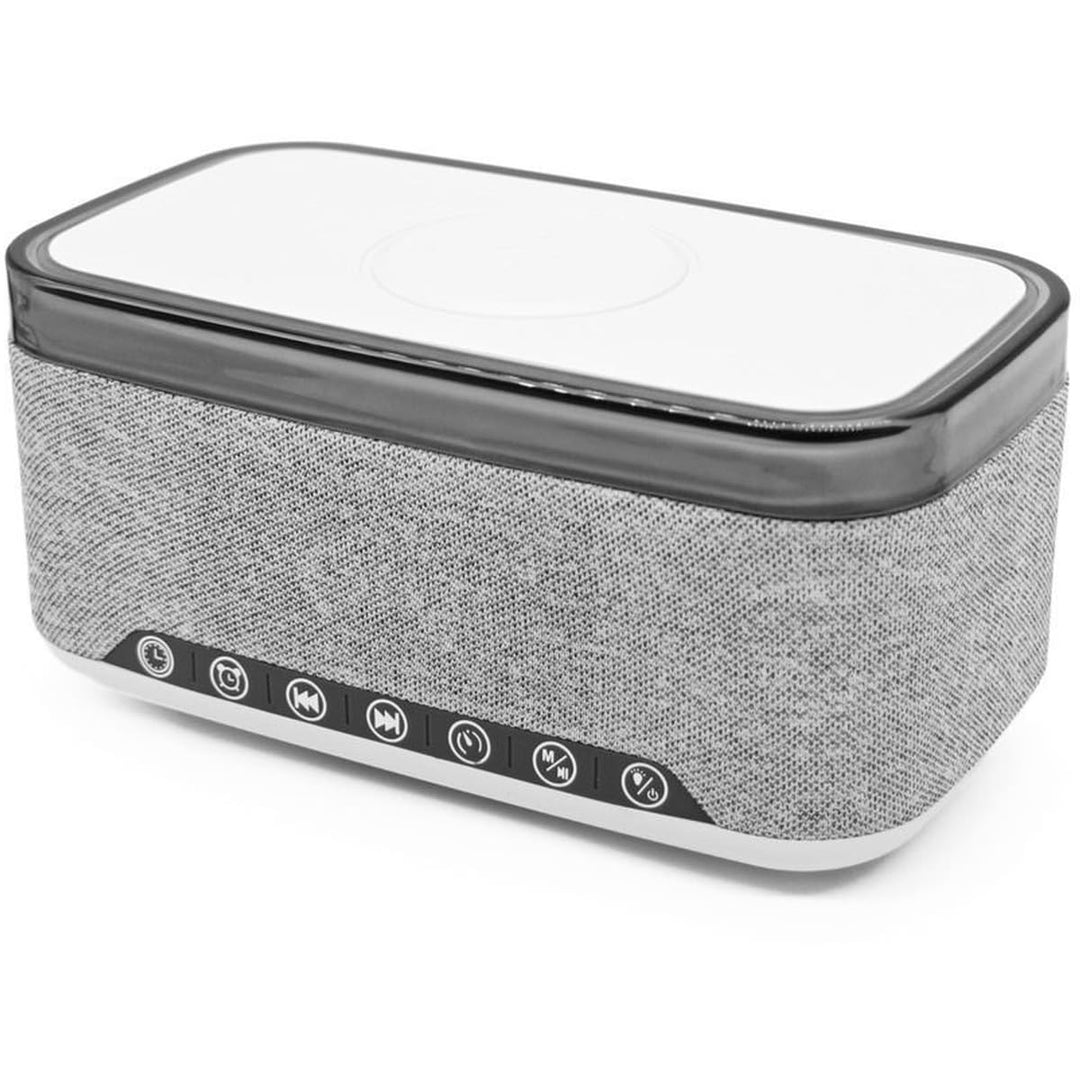 Denver FM-Radiowecker mit Bluetooth und kabellosem Laden