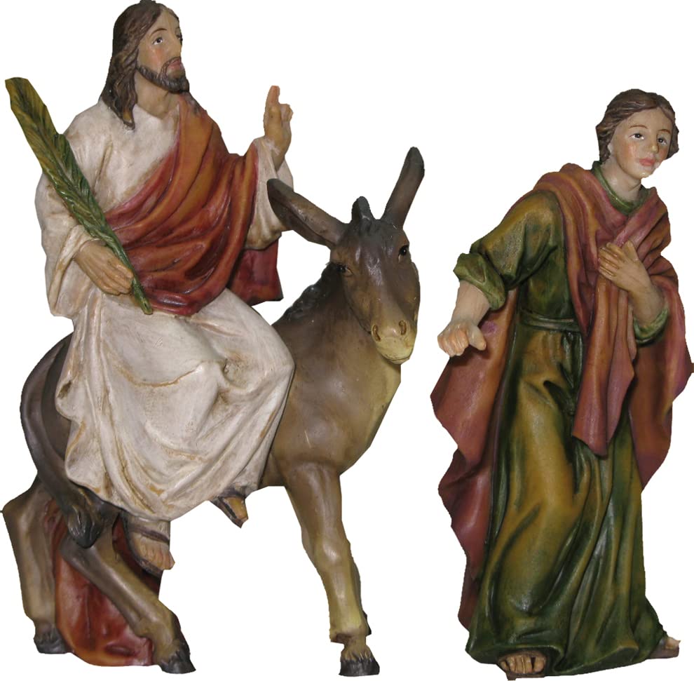 Krippenfigur Passionsfiguren: Einzug