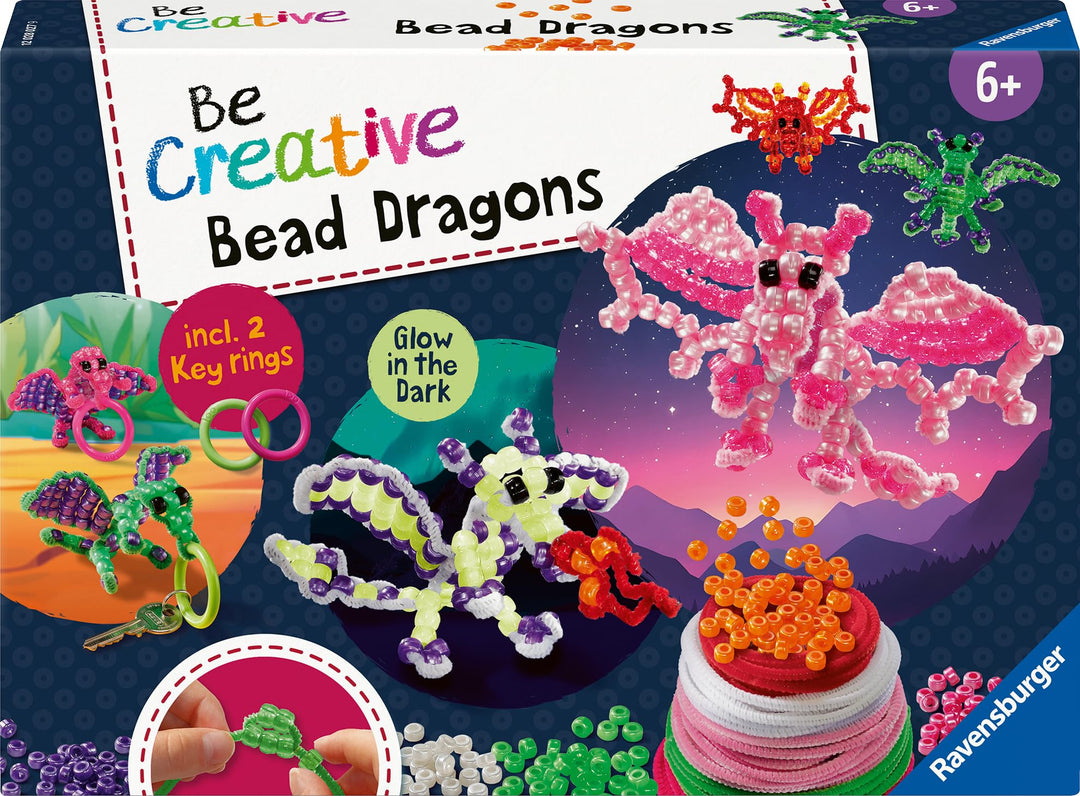 Ravensburger BeCreative Bead Dragons - Bastelset ab 6 Jahre