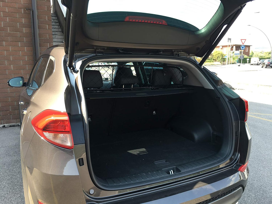 ERGOTECH Trennnetz Trenngitter kompatibel mit Hyundai Tucson (2015-2020) RDA65-XS16, für Hunde und G