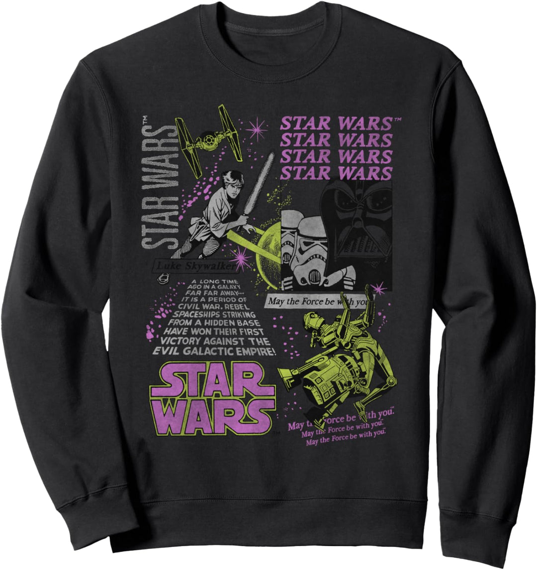 Star Wars Comic Collage Sweatshirt