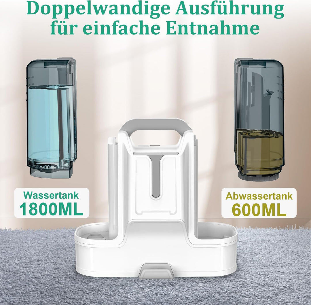 Waschsauger Polsterreiniger Gerät,Teppichreiniger,Geeignet für Sofas,Teppiche,Polstermöbel,Treppen,A