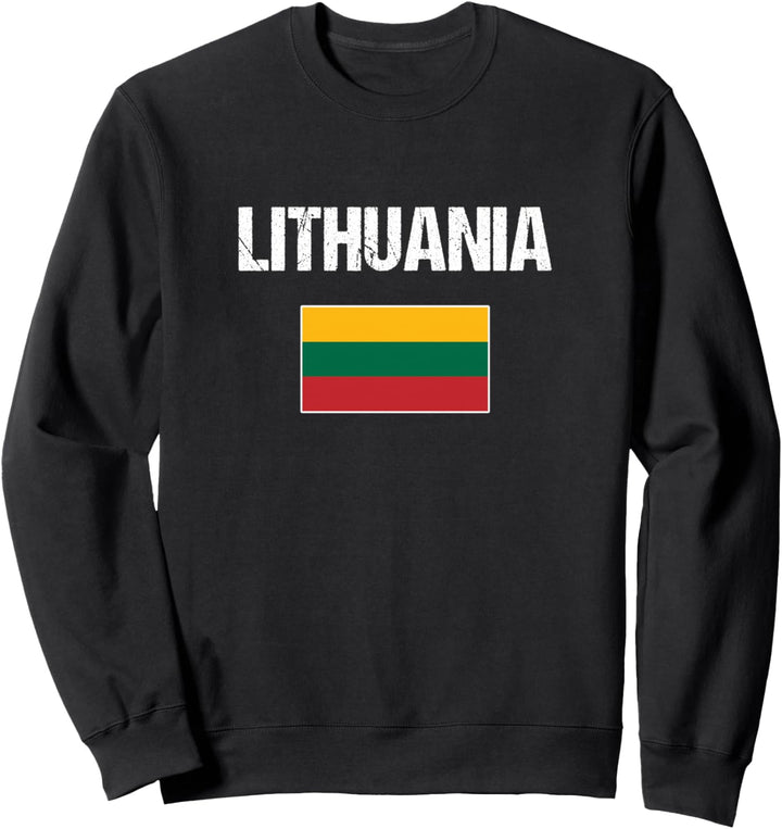 Litauisches Stolz Lithuania Geschenk | Litauen Flagge Sweatshirt