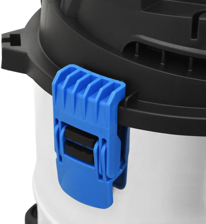 vidaXL Nass- und Trockensauger 1200 W 20 L Silbern
