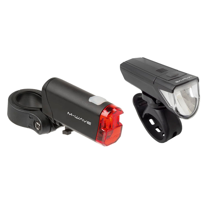 Fahrrad Lampenset, LED, 30/15 Lux, StVZO, Atlas K51 von M-WAVE