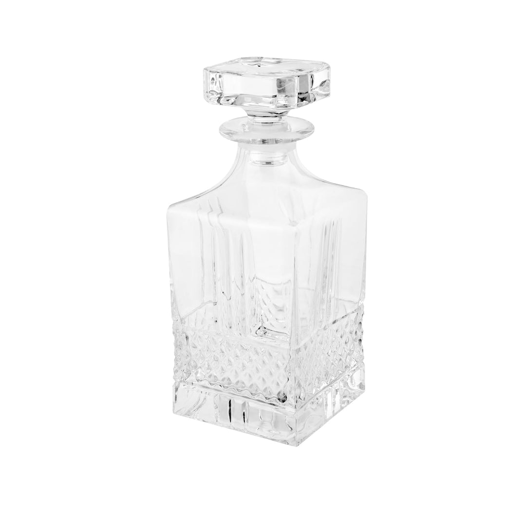 RCR 51592020006 Brilliante Kristall-Whiskey/Weineckdekanter, 850 ml, Vintage-Design, EIN perfektes G