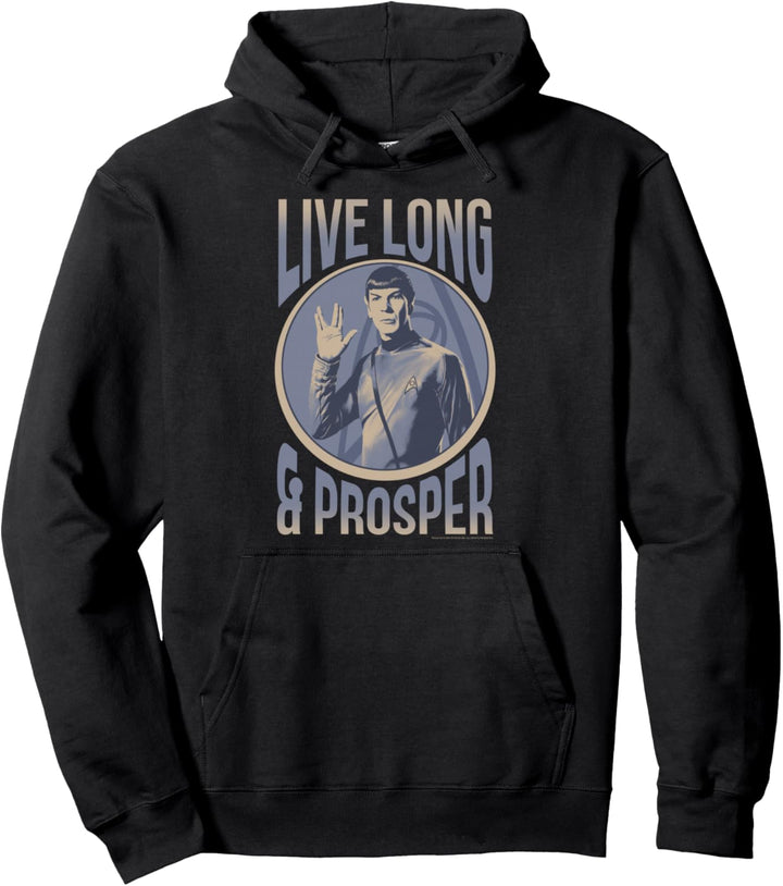 Star Trek: The Original Series Spock Live Long And Prosper Pullover Hoodie
