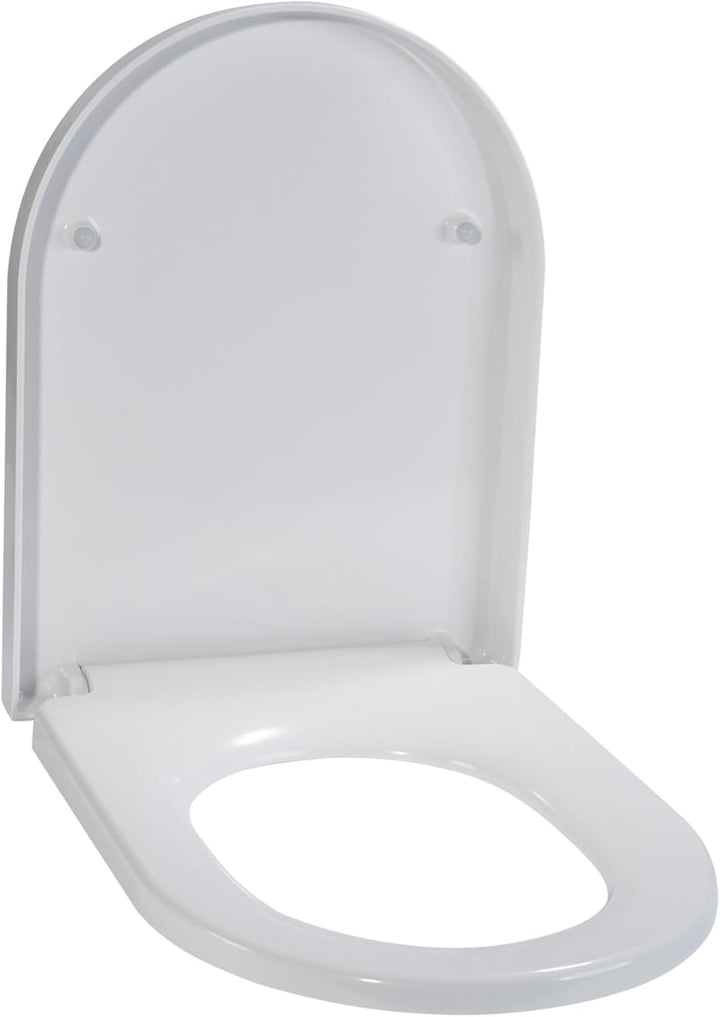NEG WC-Sitz für Uno11 WCs Standardlänge klassisches Design Weiss 46,4 cm - Klassik Uno11RL, Weiss 46