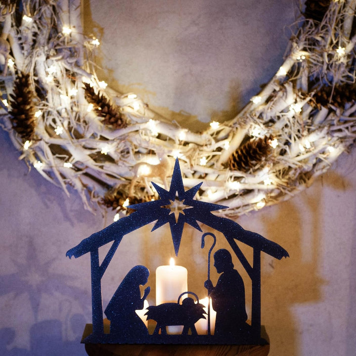 Kapaga - Weihnachtskrippe - Weihnachten - Krippe - Schmuck Schwarz 2, Schwarz 2