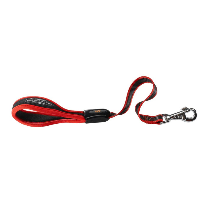 Ferplast ERGOCOMFORT Kurze Hundeleine aus Nylon, ergonomischer Griff, weiche Polsterung, Länge 55 cm