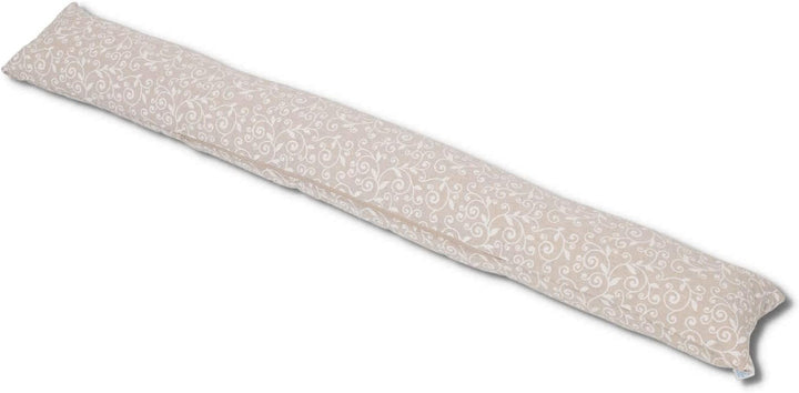 Tiefgang 110 cm lang. gepolsterter und Abnehmbarer Bezug RICCIO Zugluftstopper aus Baumwolle. - Bian