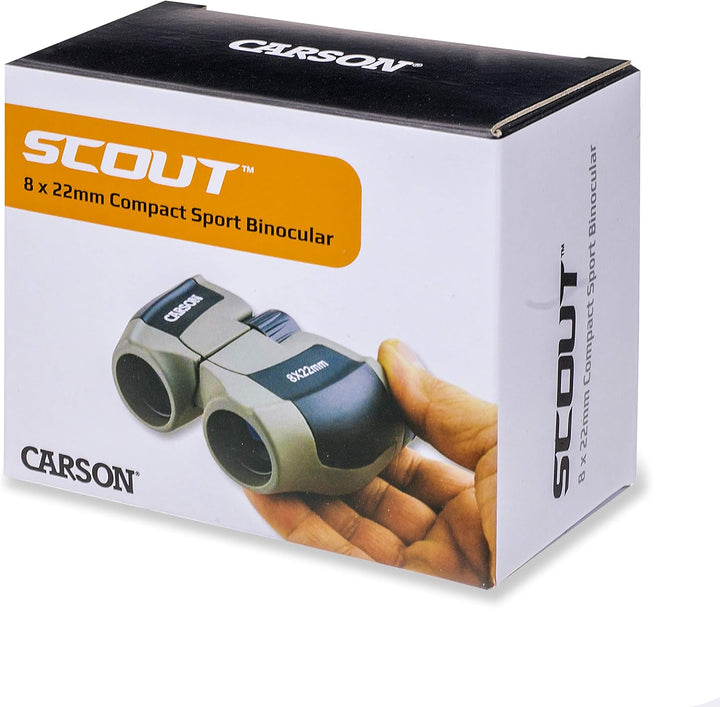 Carson Scout kompaktes 8x22mm Sportfernglas (JD-822) 8x22mm Compact-Size, 8x22mm Compact-Size