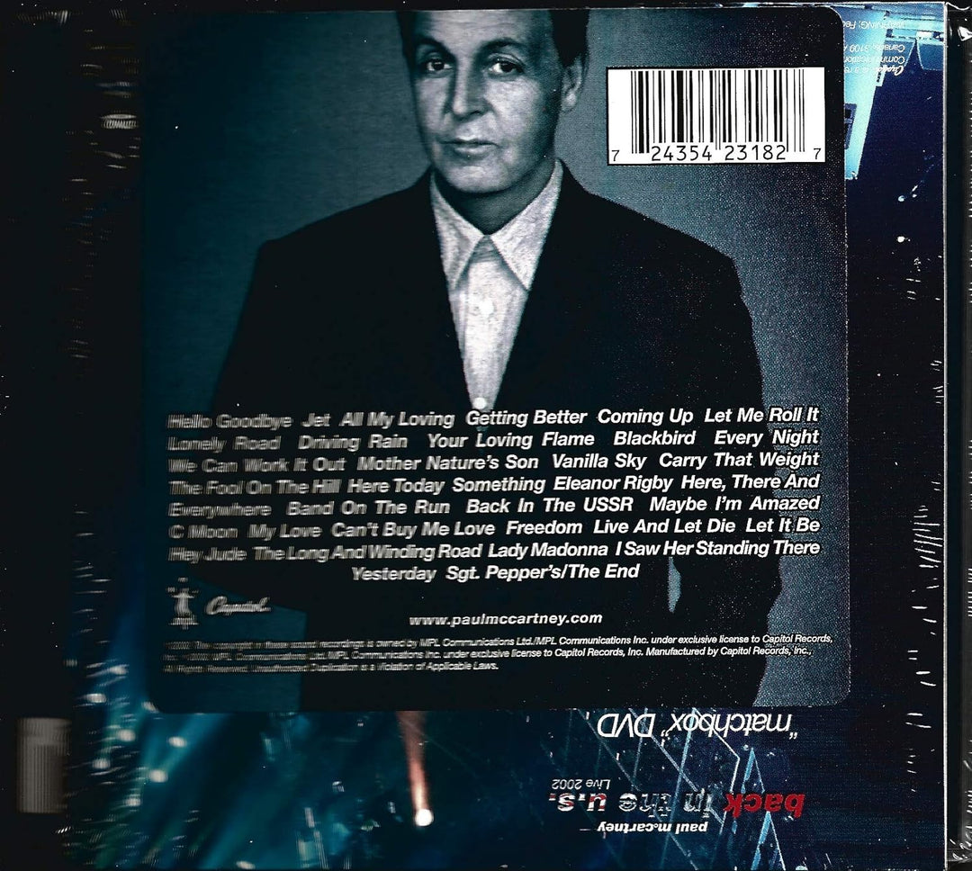 Back in the U.S., Audio-CD