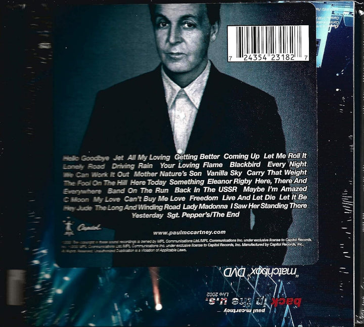 Back in the U.S., Audio-CD