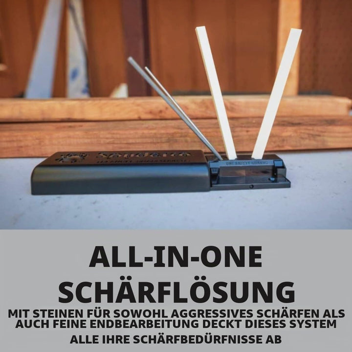 Spyderco Tri-Angle Sharpmaker 09SP204 - Erstklassiges Schärf-Set für jedes