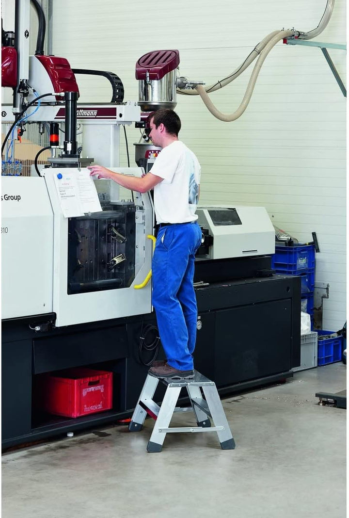 Zarges 40373 Seventec BP - Arbeitspodest 2 x 3 Stufen, 2,74 ca. m