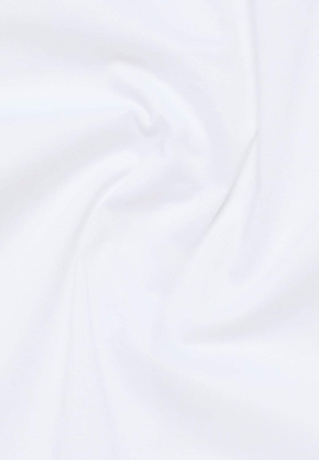 eterna Modern Fit Performance Hemd Langarm New Kent Kragen Stretch Twill weiss Grösse 40