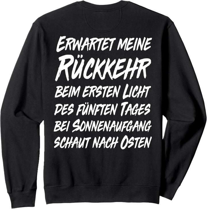 Gönndalf der blaue biertrinker saufen bier beer Sweatshirt