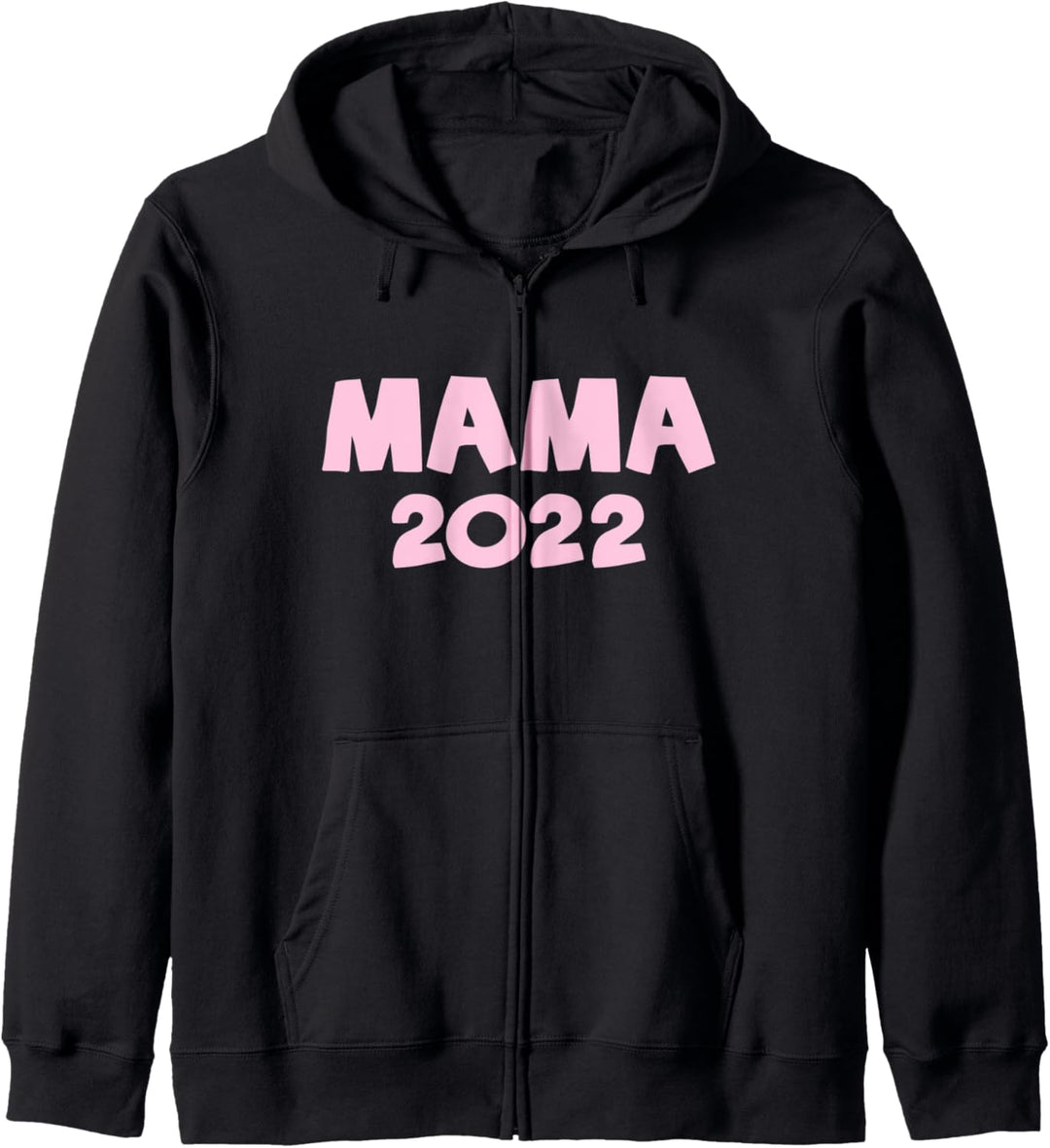 Mama 2022 Schwangerschaft verkünden Kapuzenjacke