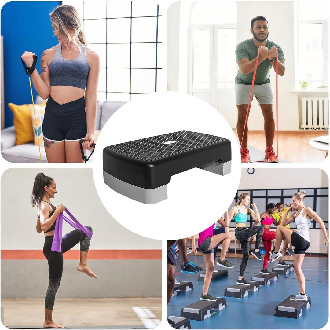 Aerobic Stepper,Steppbrett Für Zuhause Stepper,Aerobic Fitness,Tragbare Stepper Mit Höhenverstellung